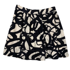 Anthropologie Fei Skirt – Size 6 – Black & White